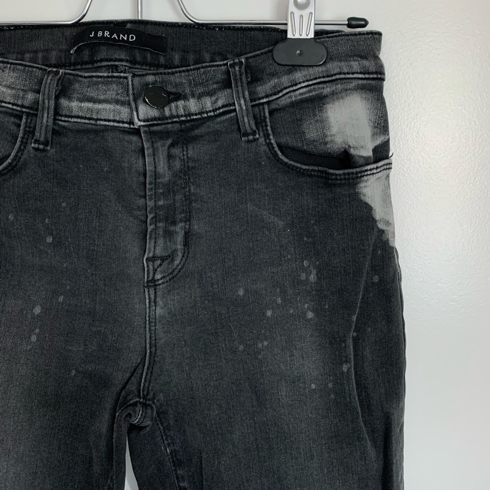 J Brand Grey Acid Wash Jeans